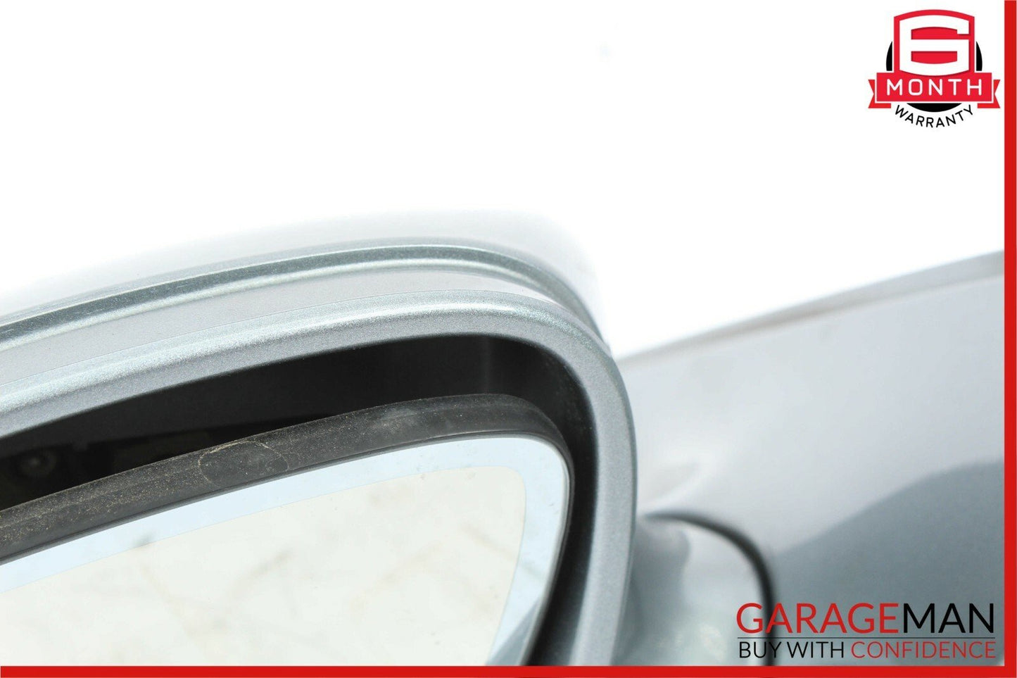 07-09 Mercedes W221 S550 S600 Front Left Side Mirror Door Rear View Grey OEM