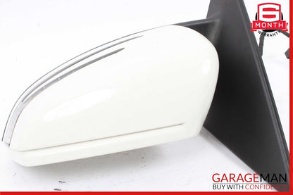 08-14 Mercedes W204 C300 C63 AMG Front Left Side Mirror Rear View Door White