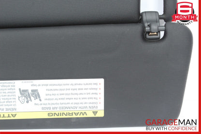 11-18 Porsche Cayenne 958 S Front Right Side Sun Visor Shade Cover Black OEM