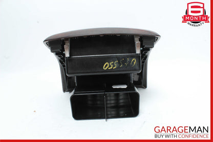 07-13 Mercedes W221 S550 Rear Center Console AC A/C Air Vent Trim Bezel Wood OEM