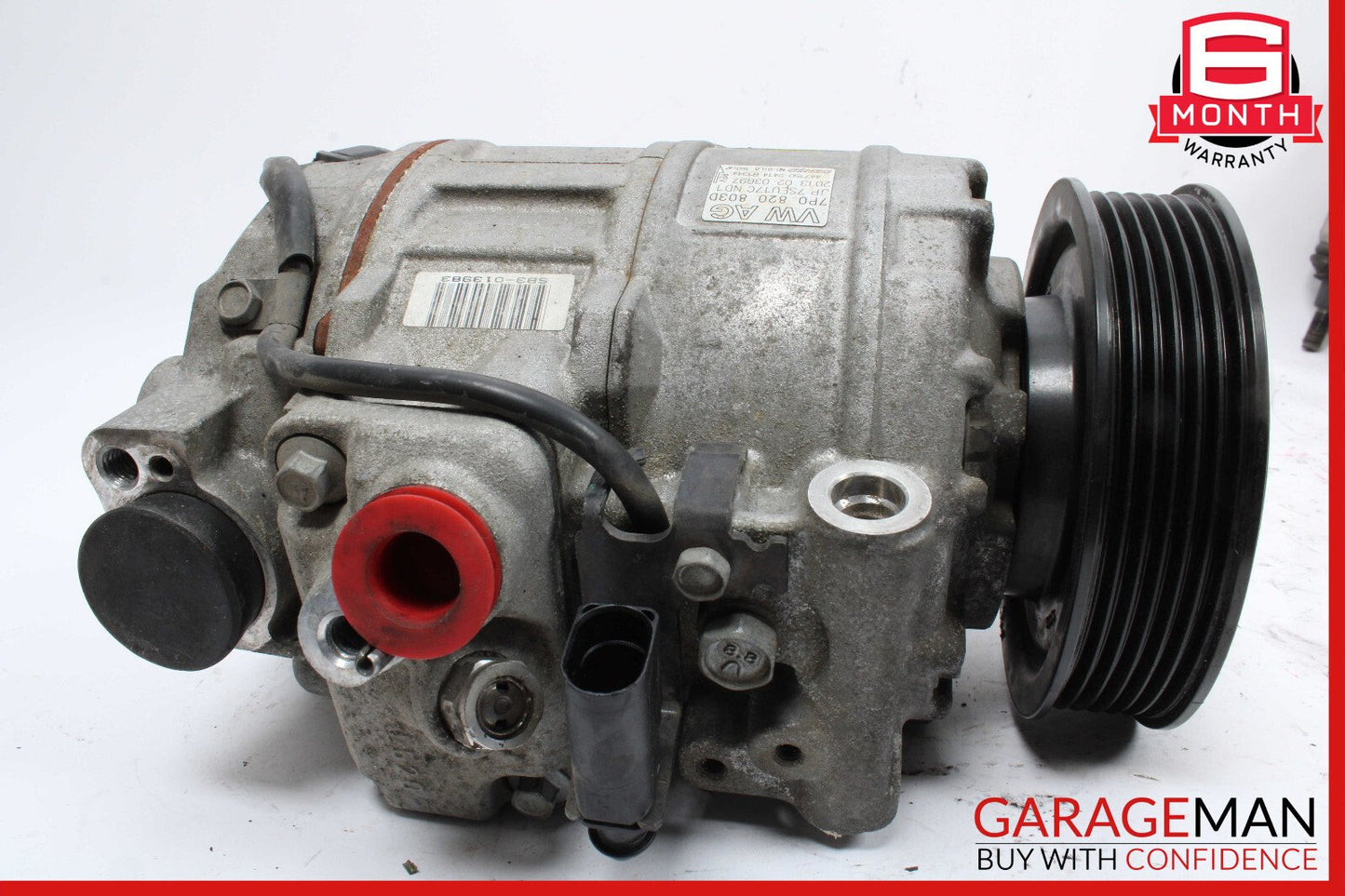 11-17 Porsche Cayenne 958 AC A/C Air Conditioning Compressor Pump OEM