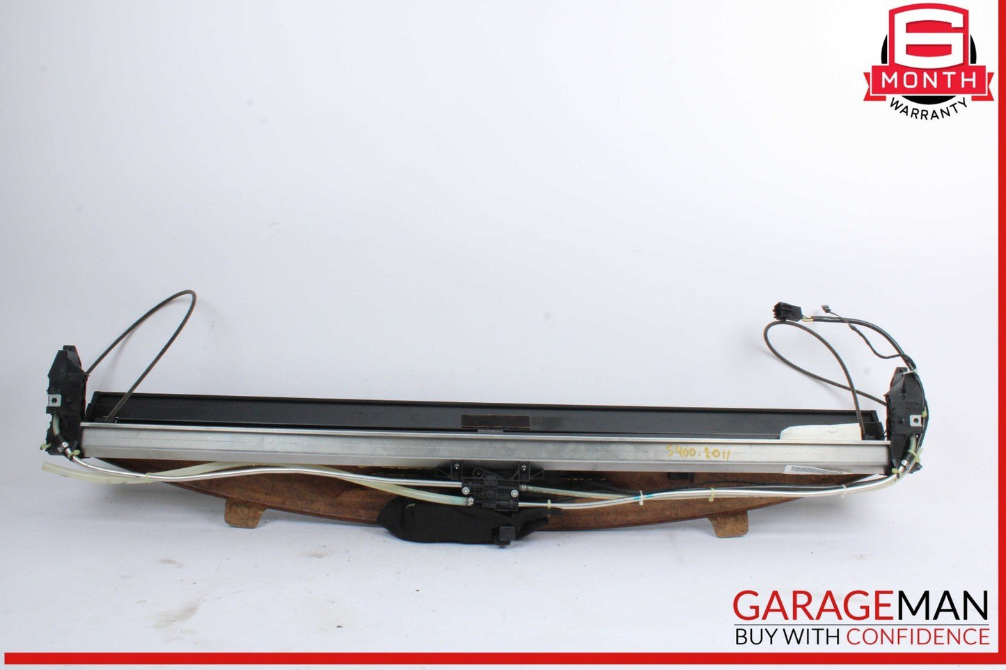 07-13 Mercedes W221 S400 Hybrid Rear Window Sun Shade Roller Blind w/ Trim OEM