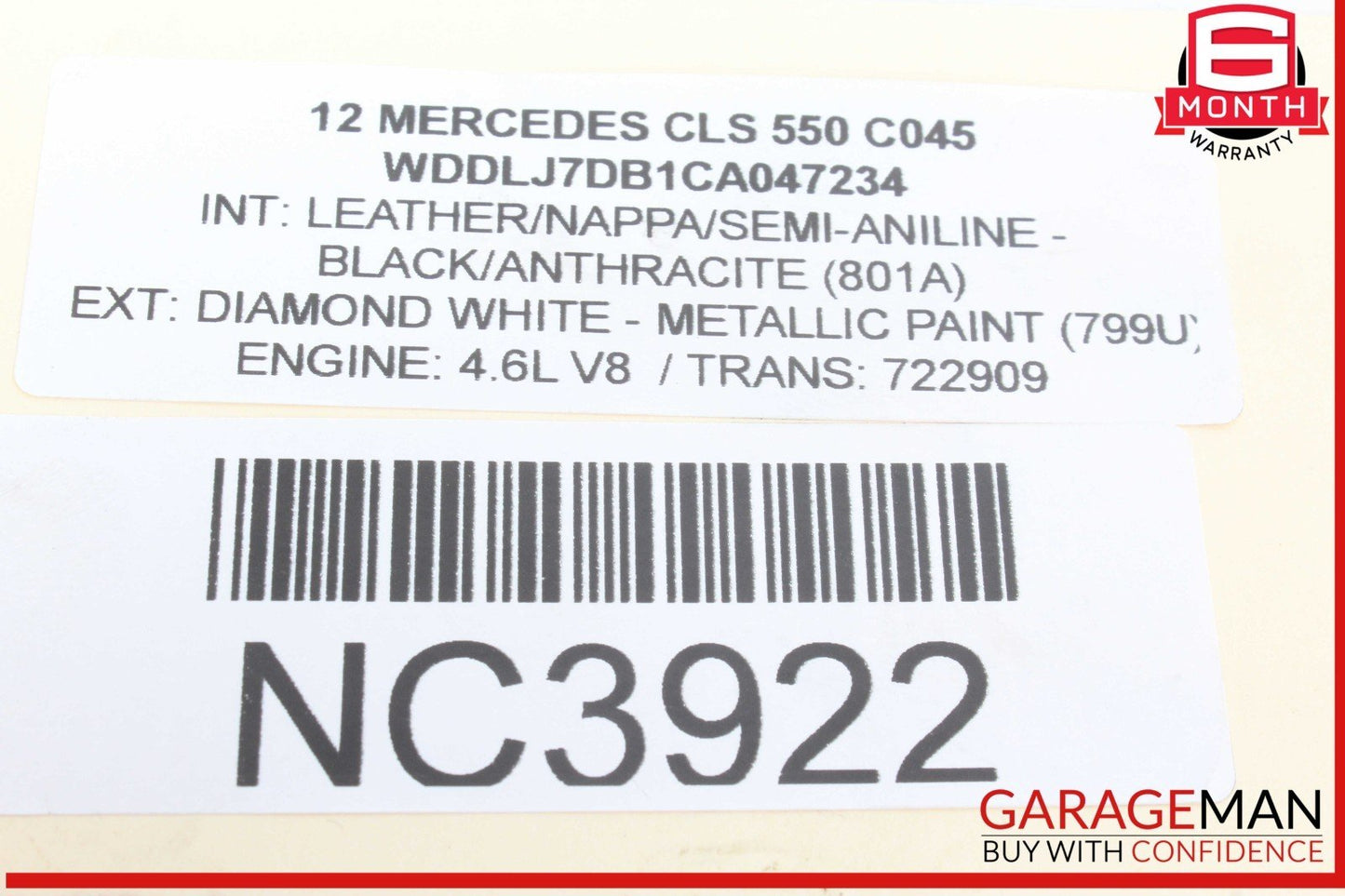 12-18 Mercedes W218 CLS550 E550 Engine Coolant Thermostat Housing OEM