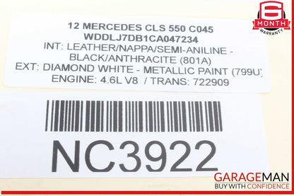 12-18 Mercedes W218 CLS550 E550 Engine Coolant Thermostat Housing OEM