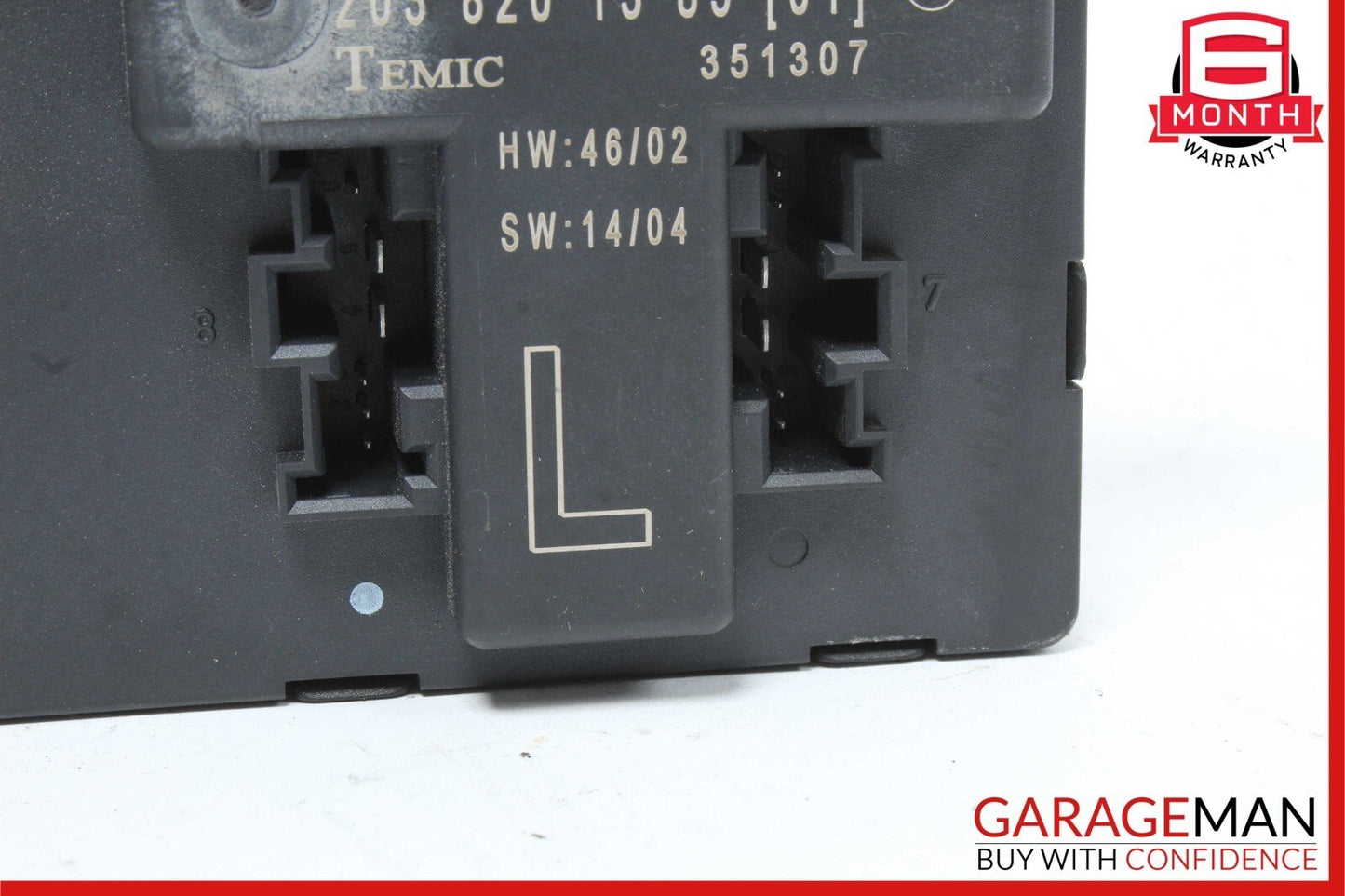 01-07 Mercedes W203 C230 C240 C320 Front Left Door Control Module 2038201385 OEM