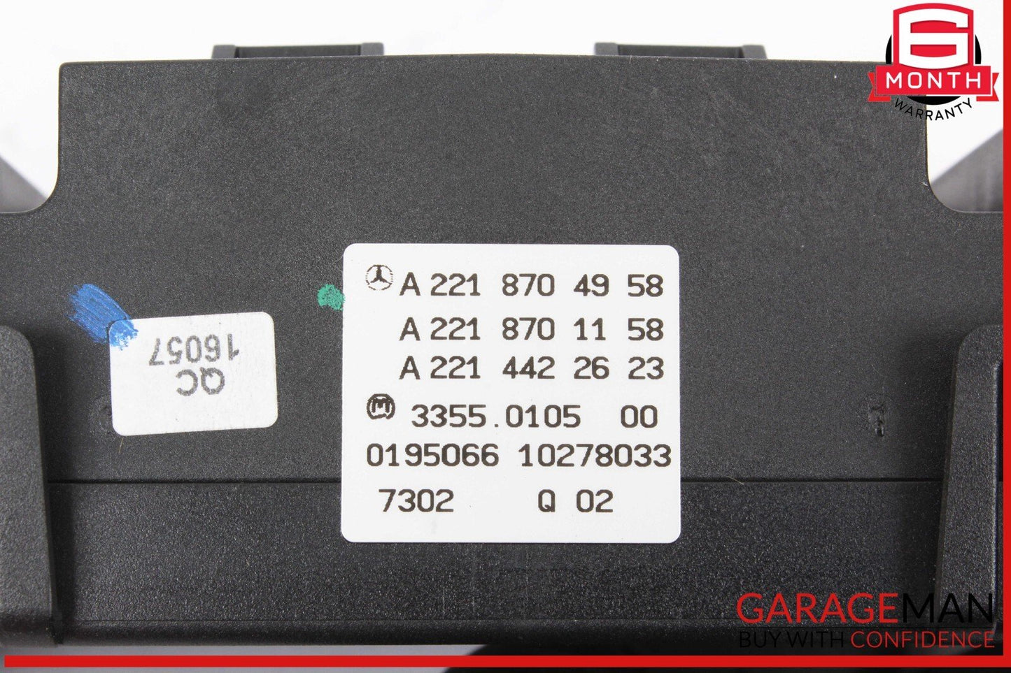 07-14 Mercedes W221 S550 CL550 S65 AMG A/C AC Heater Climate Control Switch OEM