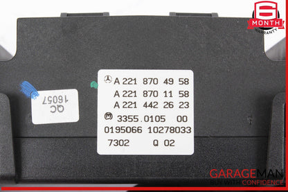 07-14 Mercedes W221 S550 CL550 S65 AMG A/C AC Heater Climate Control Switch OEM