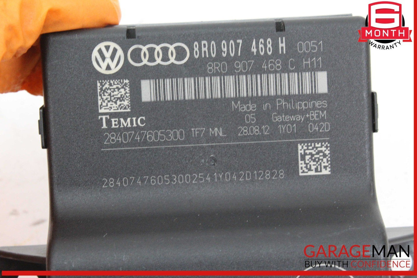 09-17 Audi A4 Q5 SQ5 Gateway Computer Control Module Unit 8R0907468H OEM