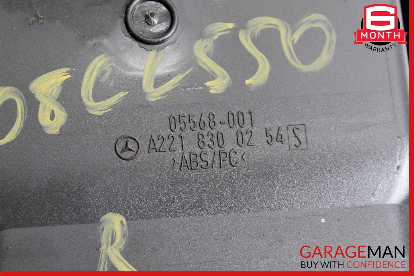 07-14 Mercedes W216 CL550 Front Right Side Dash AC A/C Air Vent Trim Cover OEM