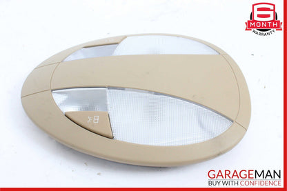 07-09 Mercedes W211 E350 E500 E63 AMG Rear Overhead Dome Light Reading Map Brown