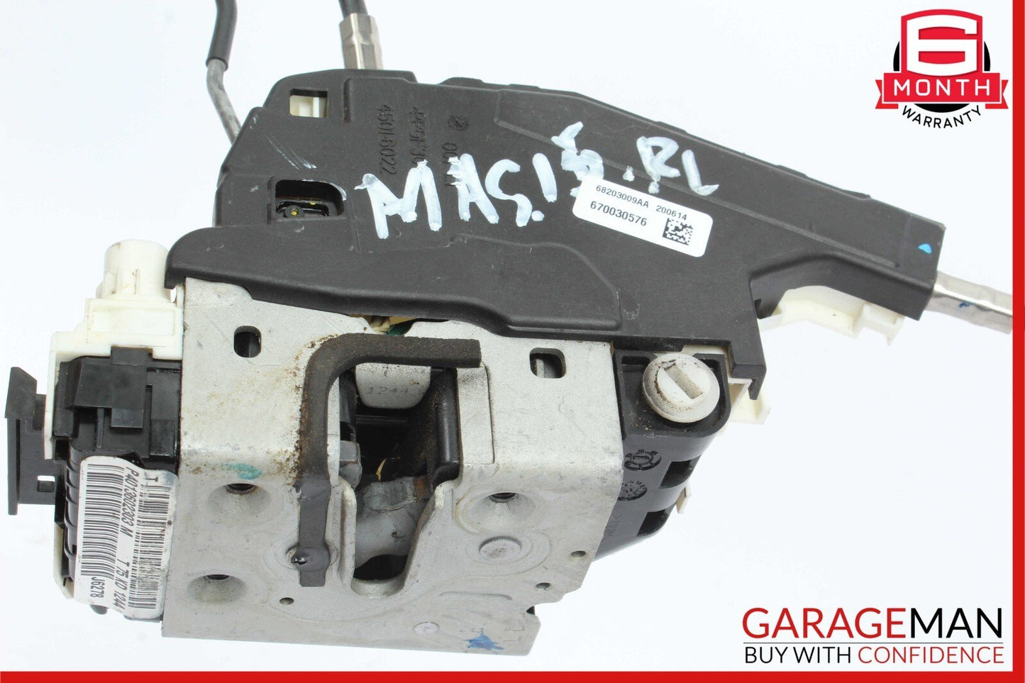 14-17 Maserati Ghibli Rear Left Side Door Lock Latch Actuator Mechanism OEM