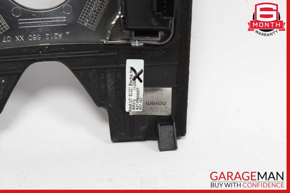 10-13 Mercedes W212 E250 E350 E550 Center Console Switch Bezel Trim Cover Wood