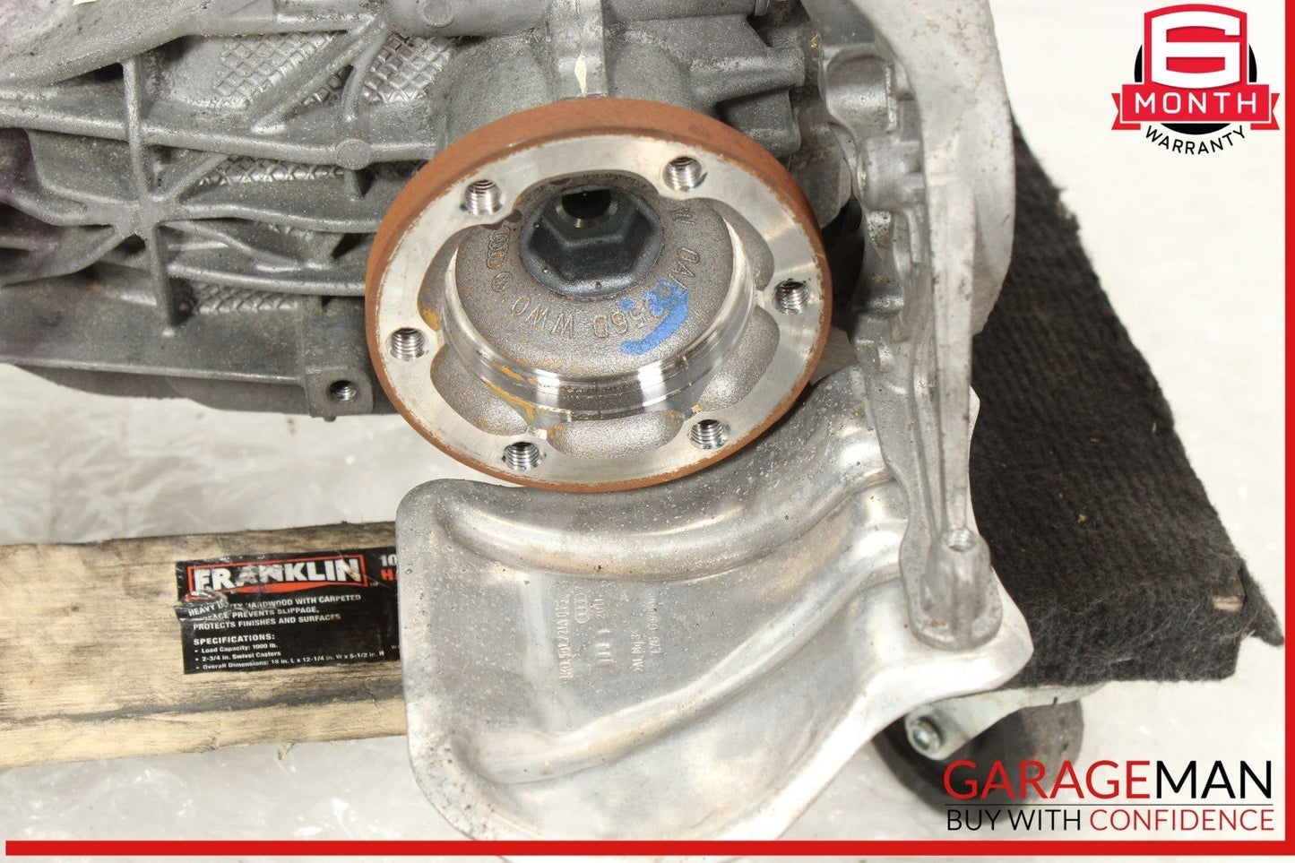 12-15 Audi A7 Quattro Rear Diff Differential Axle Carrier Assembly OEM
