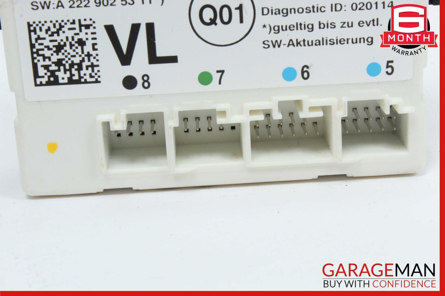 16-19 Mercedes W205 C300 C350e Front Left Side Door Control Module Unit OEM