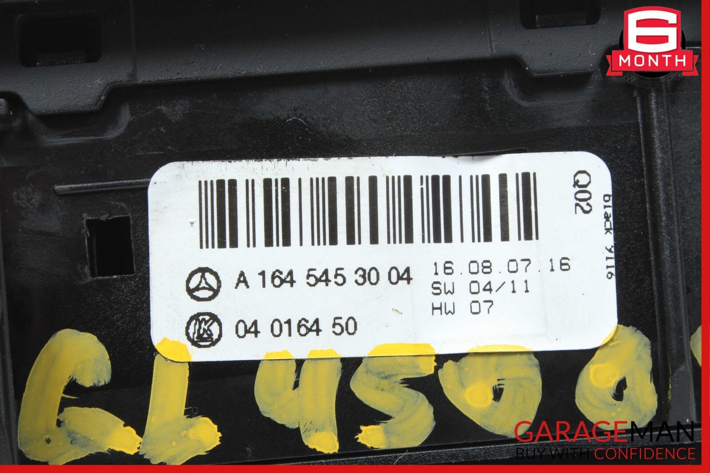 06-13 Mercedes R350 GL450 ML450 Head Light Headlight Control Switch Module Unit
