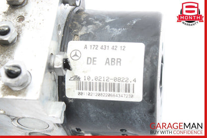 12-15 Mercedes W204 C250 SLK250 GLK350 ABS Anti Lock Pump Brake Module Unit