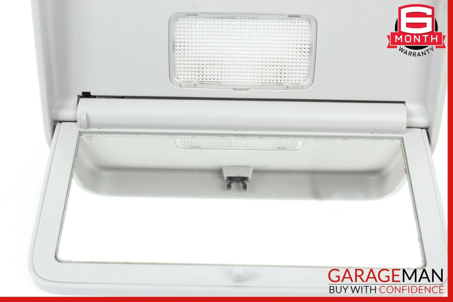 07-09 Mercedes W221 S550 S450 Rear Left Driver Side Overhead Vanity Mirror Gray