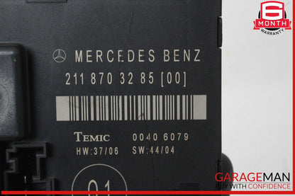 03-09 Mercedes W211 E350 E550 Rear Right Side Door Control Module Unit OEM