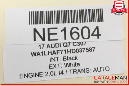 17-24 Audi Q7 Rear Thrid 3rd Row Left Driver Side Seat Belt Seatbelt 34163785B