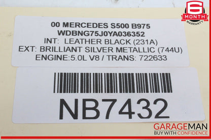 00-02 Mercedes S500 CL500 CL55 AMG ABS Anti Lock Brake Pump ESP Module Unit OEM