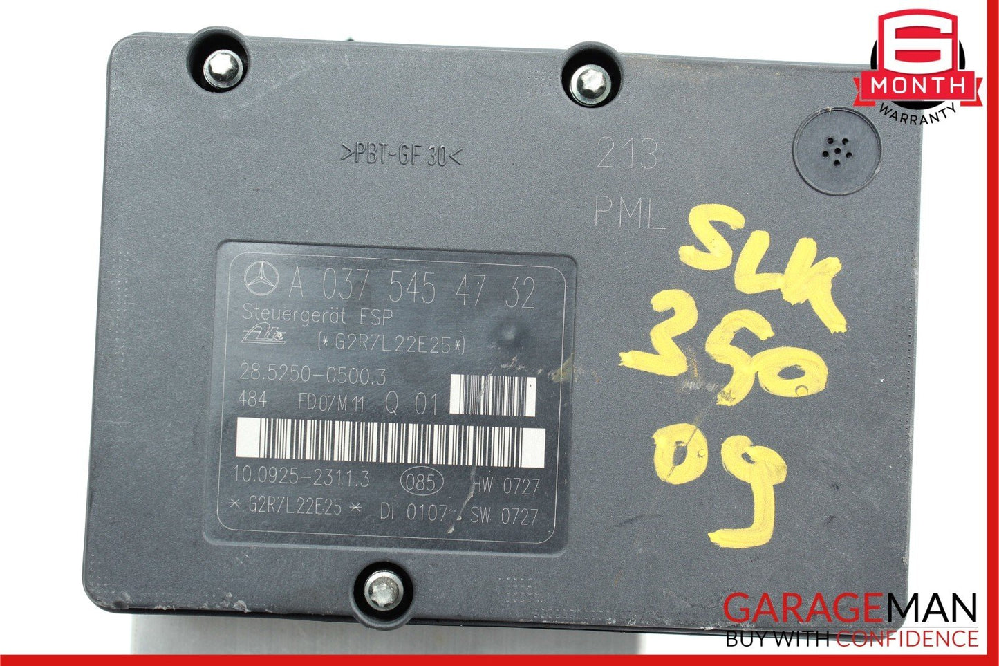 09-11 Mercedes R171 SLK350 SLK300 ABS Anti Lock Brake Pump ESP Module Unit OEM