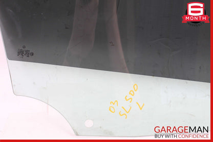 03-12 Mercedes R230 SL500 SL600 Front Left Driver Side Door Window Auto Glass