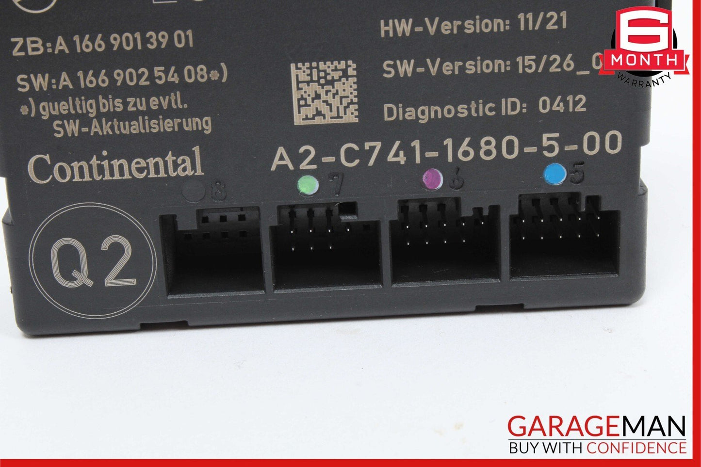14-18 Mercedes W117 CLA250 Front Right Side Door Control Module 1669000518 OEM