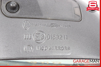 05-08 Maserati Quattroporte M139 Front Left Side Mirror Door Rear View OEM