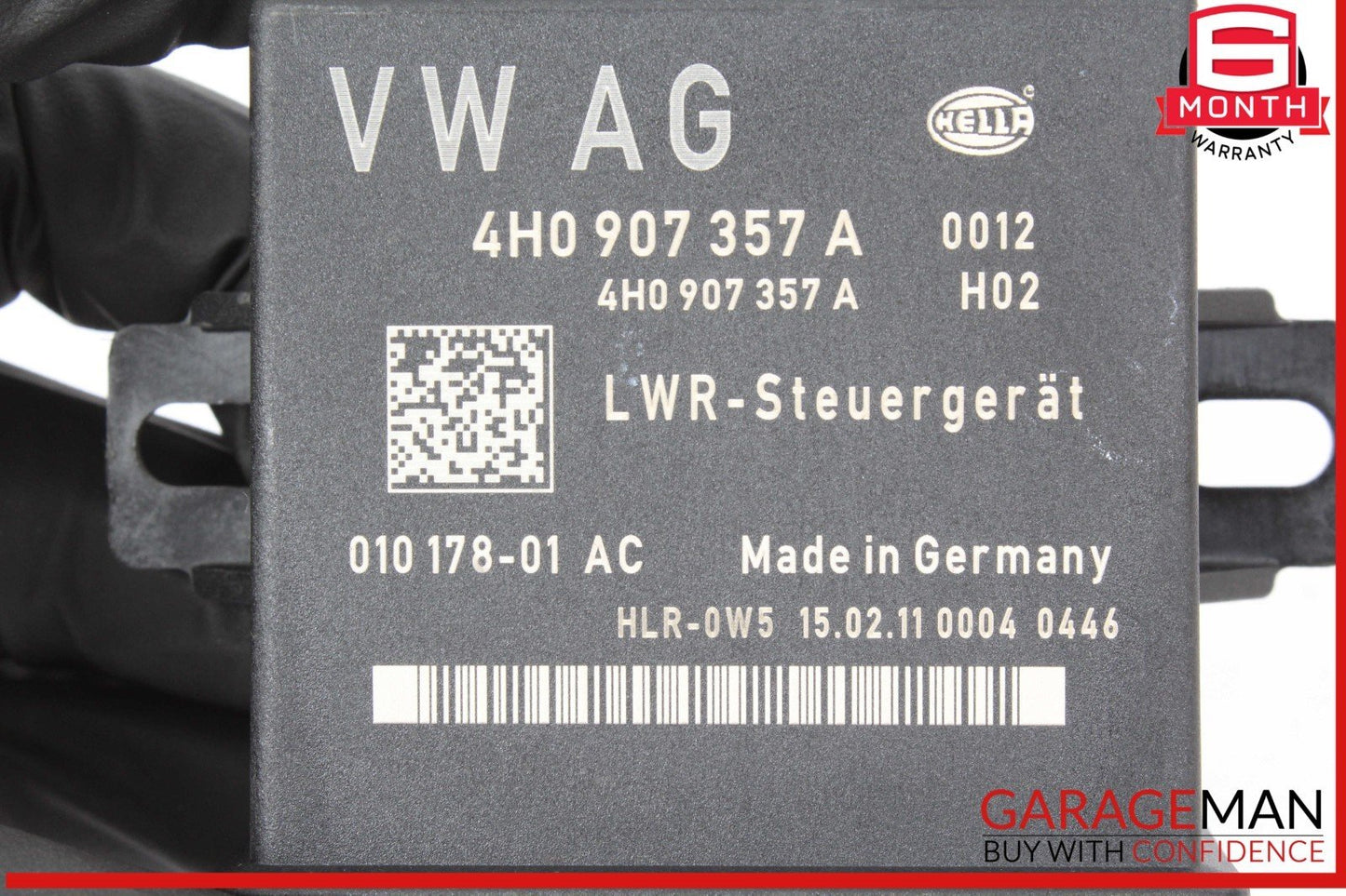 12-18 Audi A7 Head Light Headlight Lamp Range Control Module Unit 4H0907357A OEM