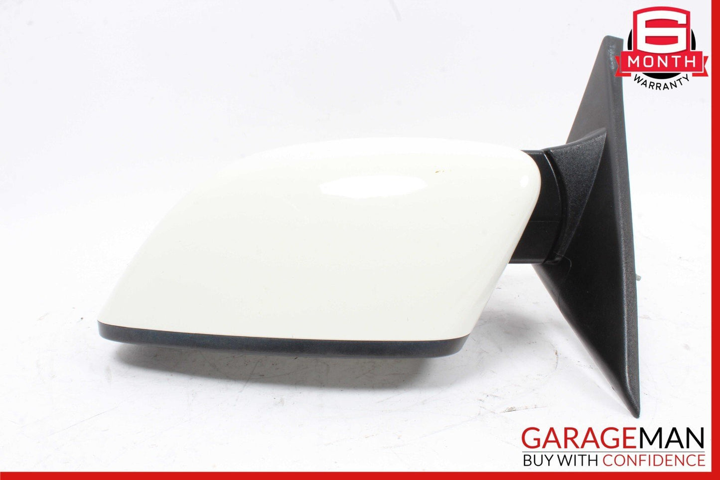 14-17 Maserati Ghibli Front Left Side Mirror Door Rear View Black/White OEM