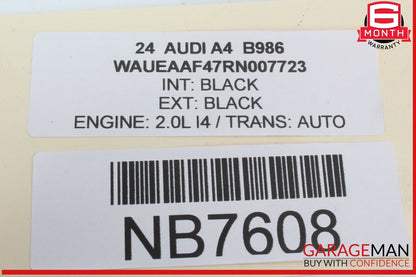 17-24 Audi A4 Brake Pedal Assy Assembly 8W1723117B OEM
