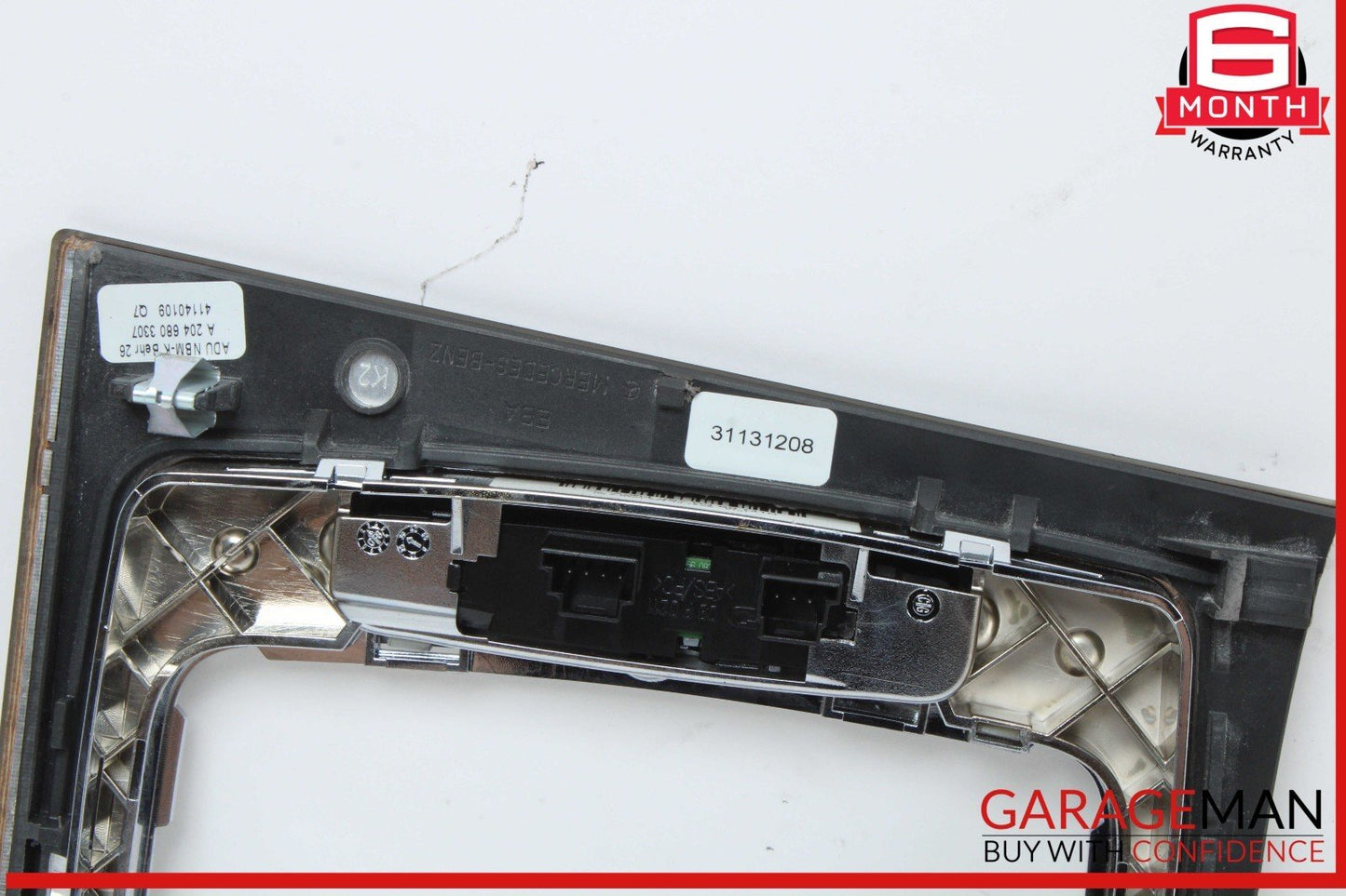 08-14 Mercedes W204 C300 C250 C350 Center Console Shift Shifter Bezel Trim OEM