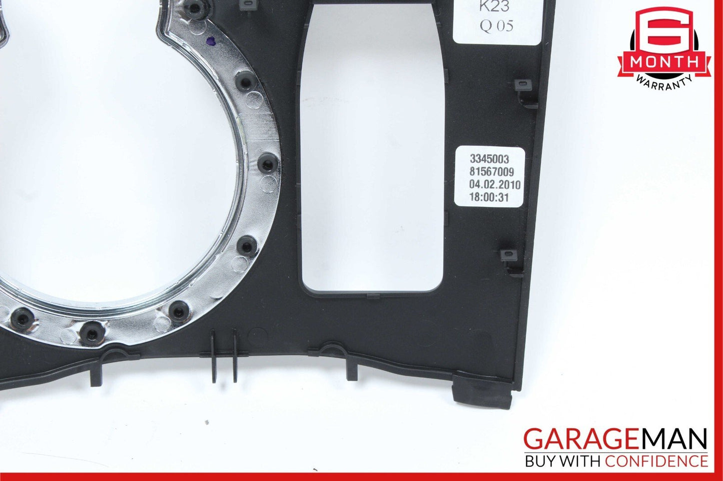 08-14 Mercedes W204 C300 Center Console Cupholder Cup Holder Trim Cover Bezel