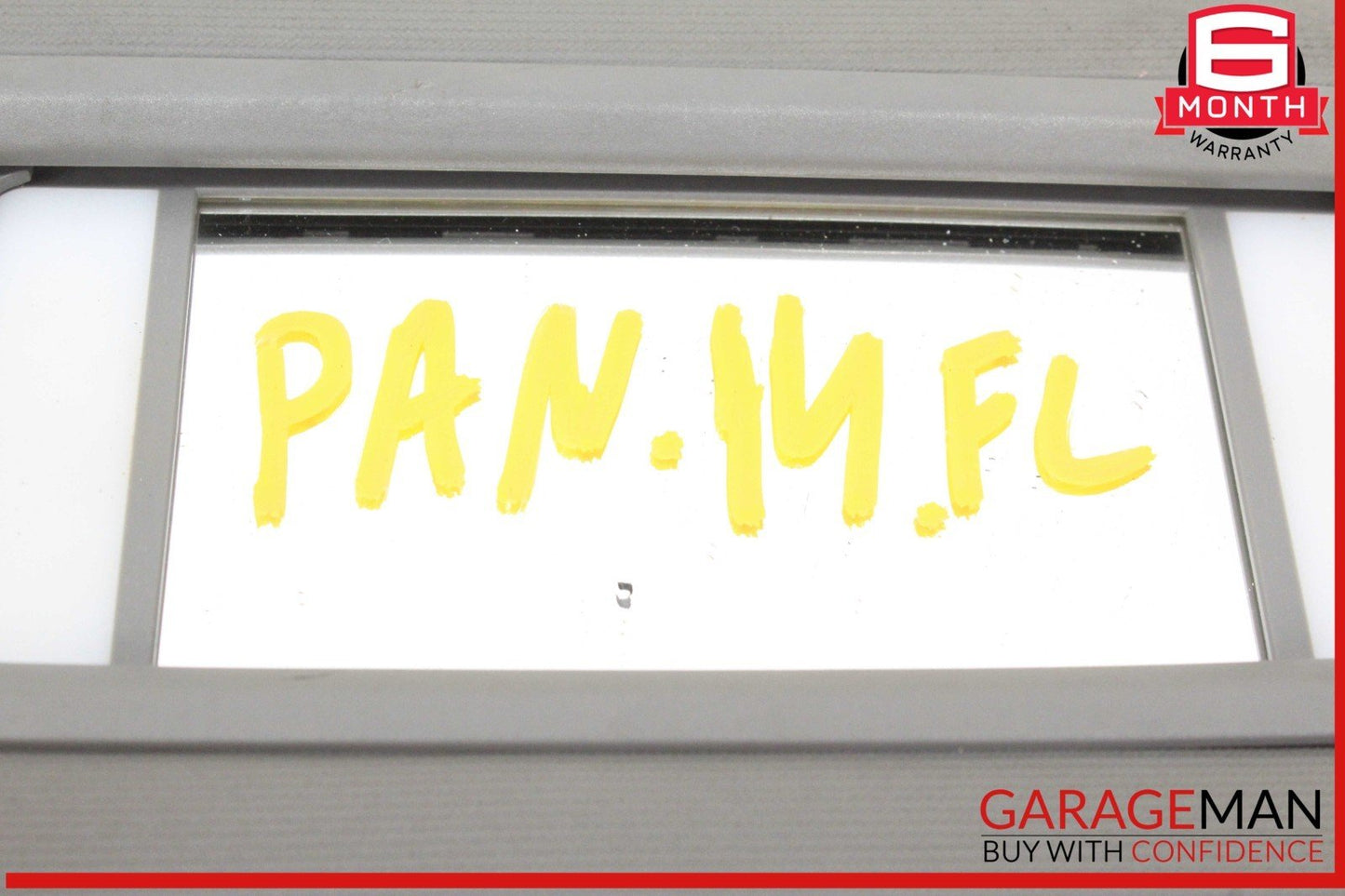10-16 Porsche Panamera 970 E-Hybrid Front Left Driver Side Sun Visor Gray OEM