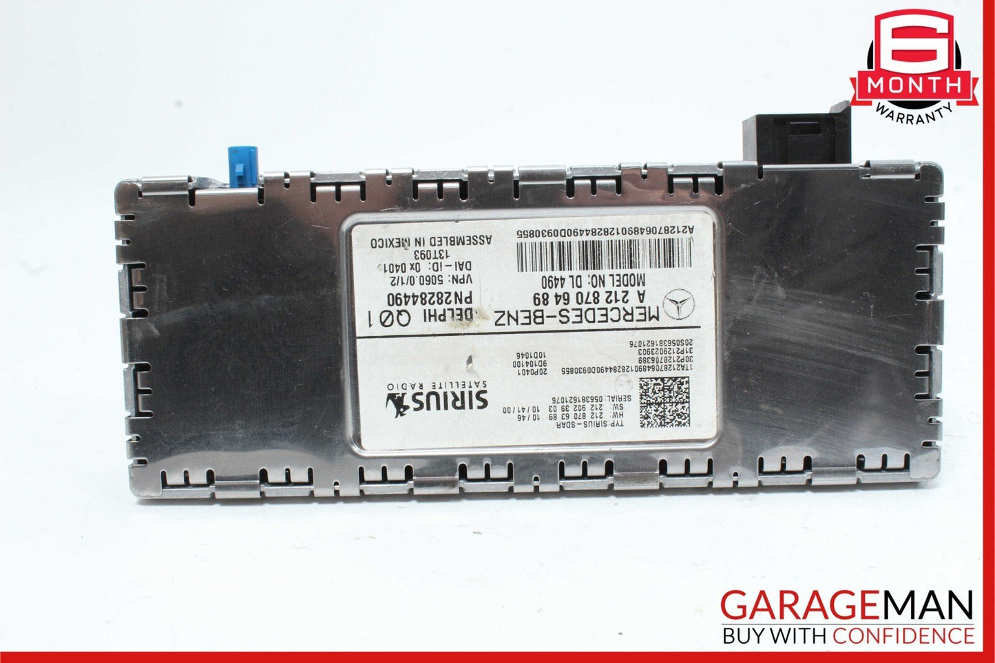 12-15 Mercedes GLK350 SLK350 E350 Sirius Satellite Radio Receiver Control Module