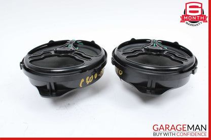 08-11 Mercedes W204 C300 C350 Rear Right & Left Side Door Sound Speakers Set OEM