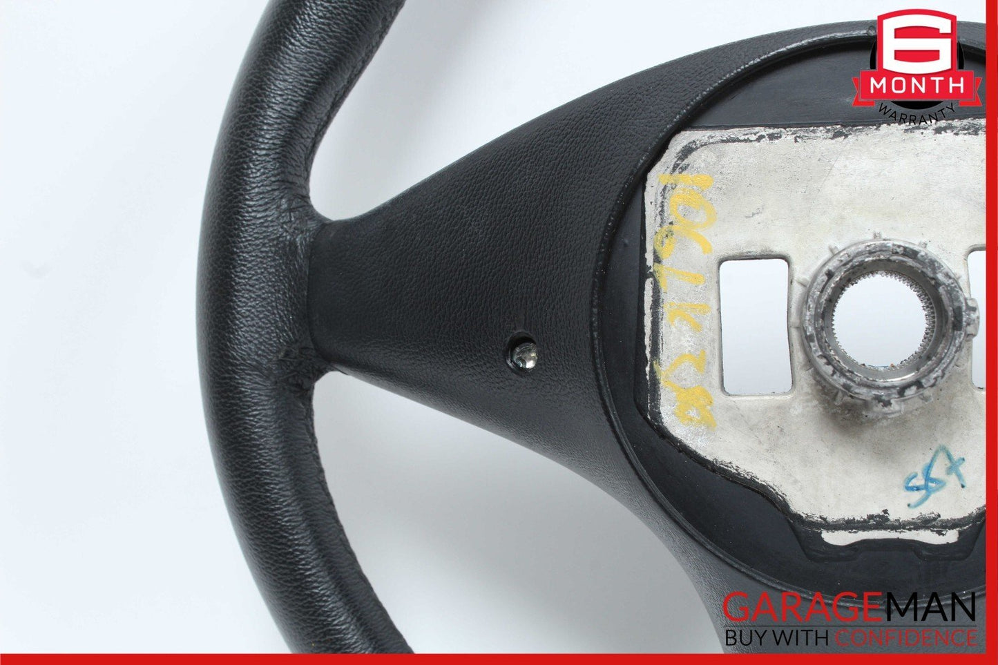 08-12 Mercedes X204 GLK350 C280 C300 3 Spoke Steering Wheel 2044601203 Black OEM