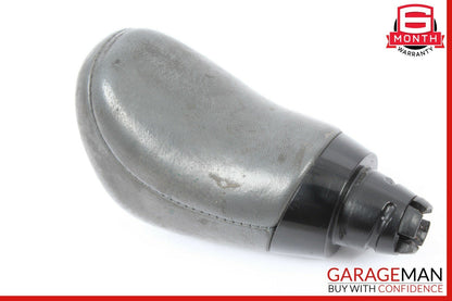 98-02 Mercedes W210 E320 E55 AMG Shift Knob Gear Shifter Leather Gray OEM