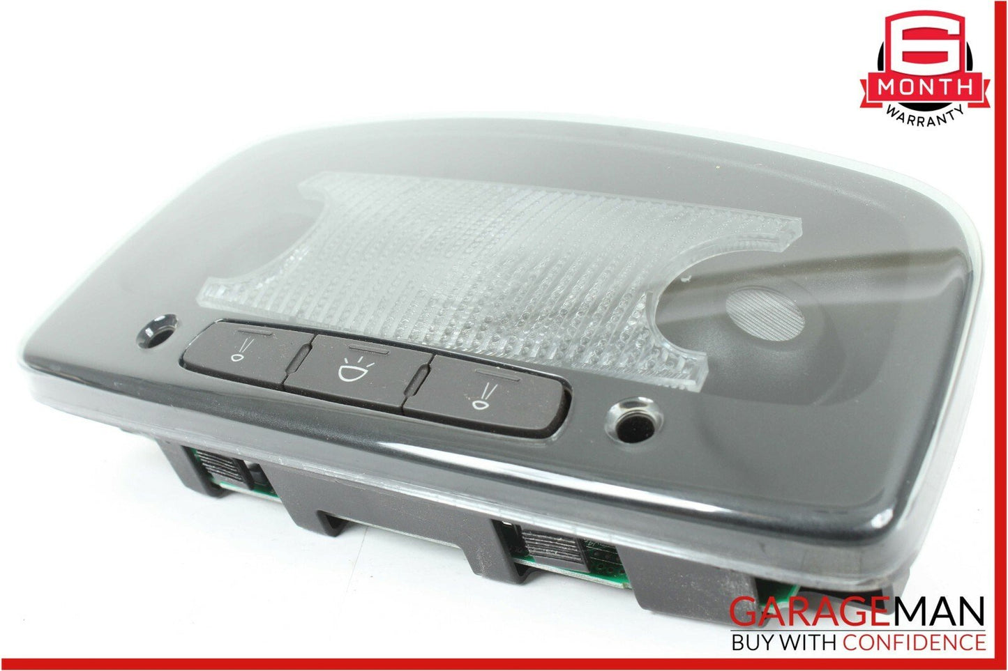 14-17 Maserati Ghibli S Rear Overhead Dome Light Reading Lamp Module Black OEM