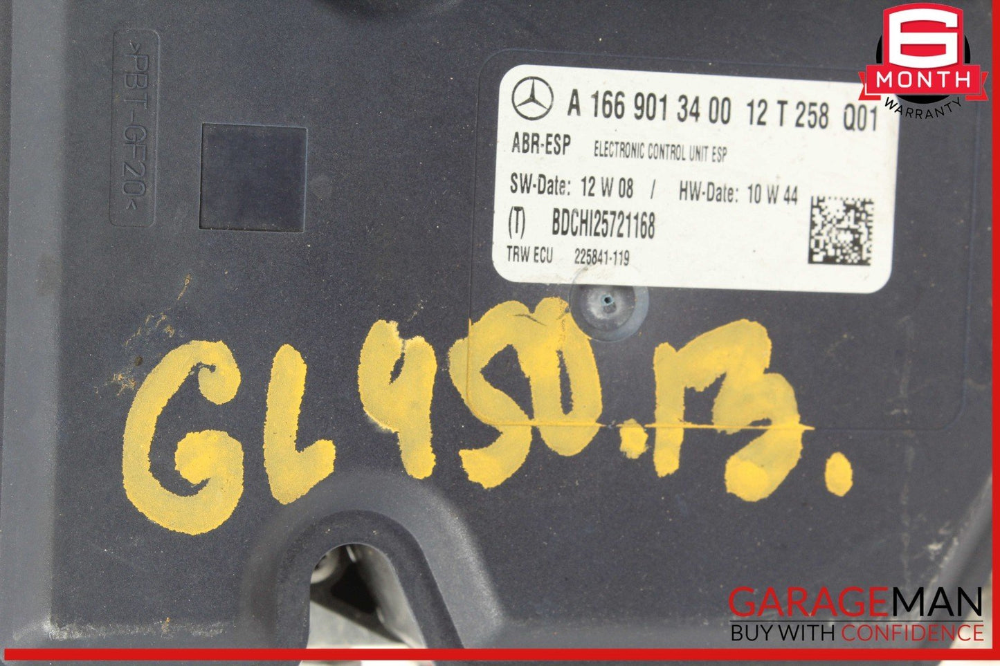 12-19 Mercedes X166 GL450 GL550 GLS550 ABS Anti Lock Brake Pump Hydraulic OEM