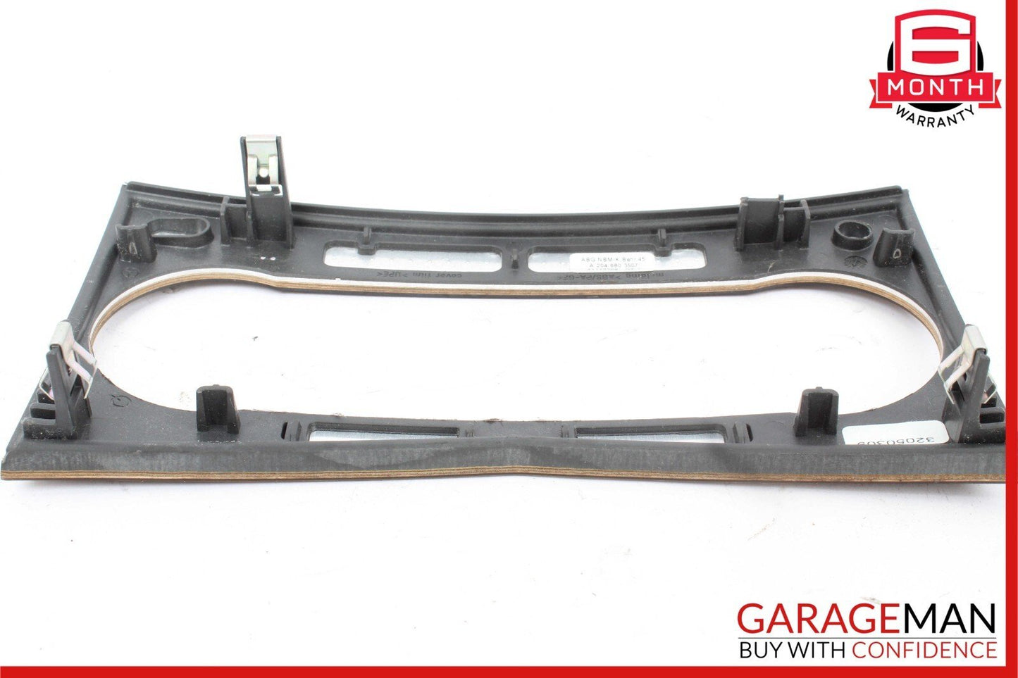 08-14 Mercedes W204 C280 C300 A/C Climate Control Switch Trim Bezel Cover Wood