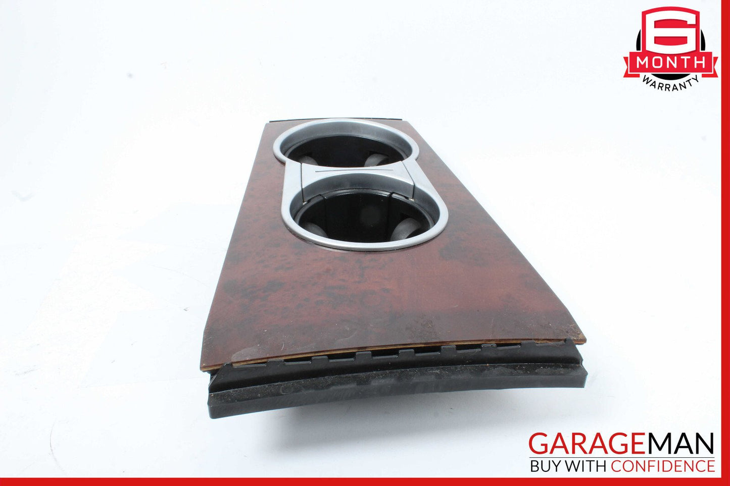 06-12 Mercedes W164 ML350 GL450 Center Console Cup Holder Compartment Wood OEM