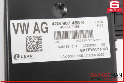 16-18 Audi A6 A7 Interface Gateway Computer Control Module Unit 4G8907468K OEM