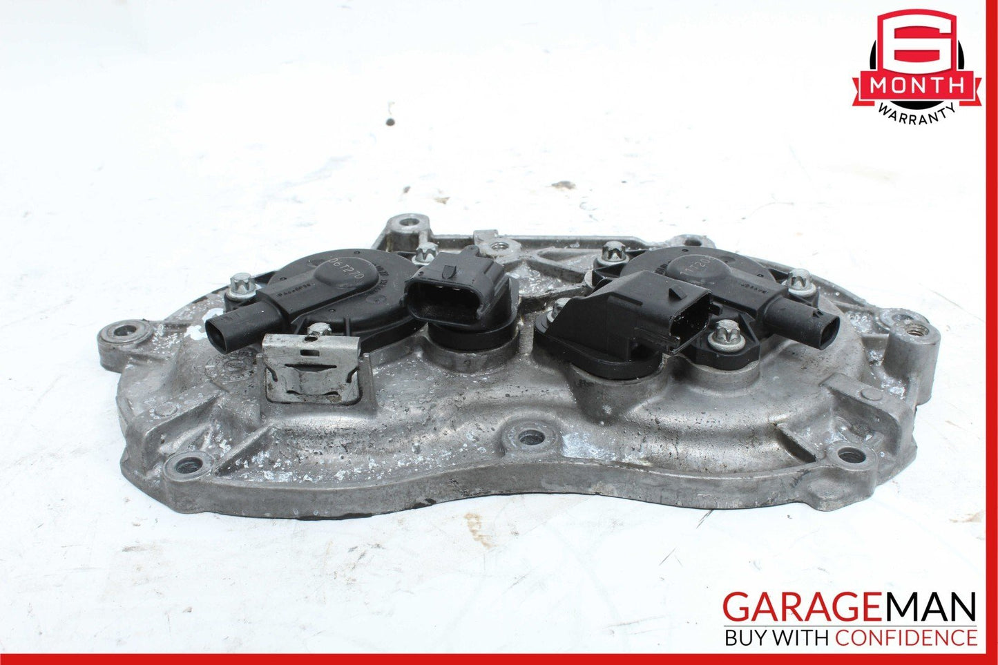06-13 Mercedes W211 E350 S550 Front Right Engine Timing Chain Cover Plate OEM