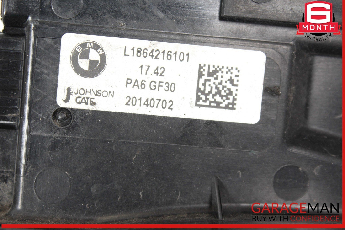 12-16 BMW F10 528i Engine Radiator Cooling Fan Motor Assembly 17418642161 OEM
