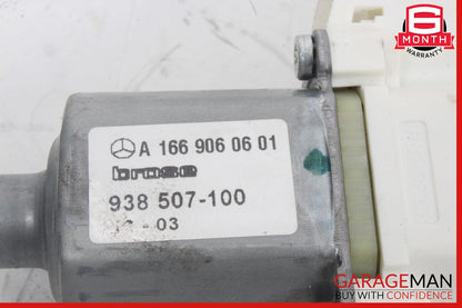 12-19 Mercedes X166 GL450 Window Regulator Motor Rear Right Side OEM