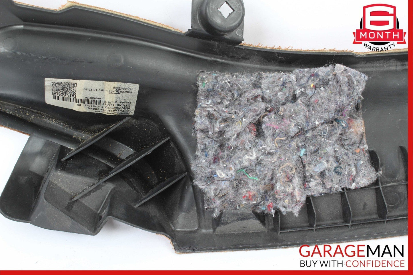 16-19 BMW 750i 740i Rear Left Driver Side C Pillar Trim Seat Bolster Cover OEM