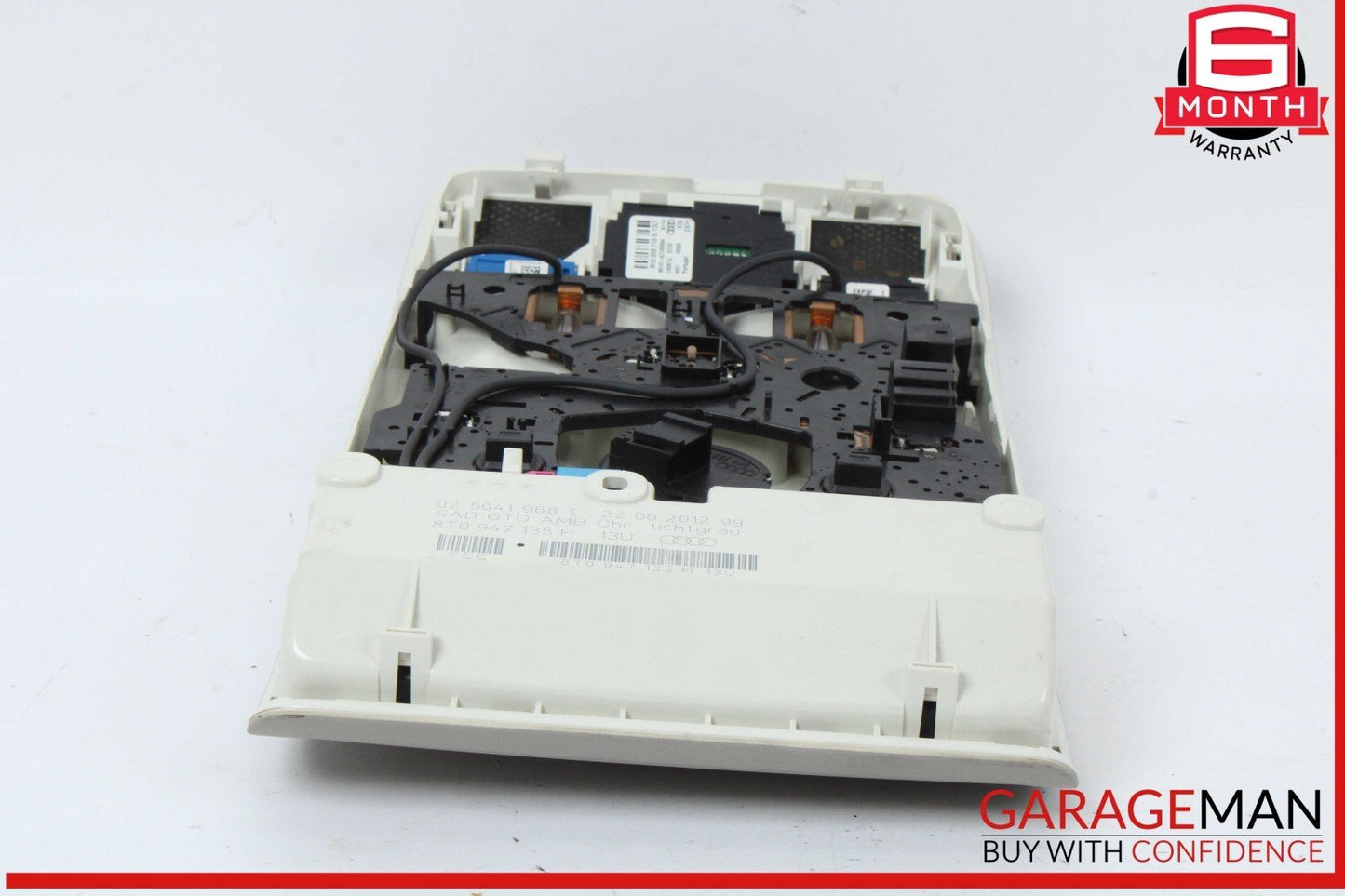 08-16 Audi Q5 A4 S4 Front Upper Interior Over Head Dome Light Lamp 8T0947135H