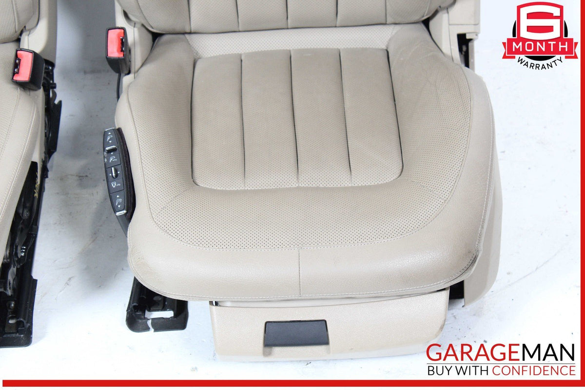 12-14 Mercedes W218 CLS550 Front Right & Left Side Complete Seat Cushion Cover