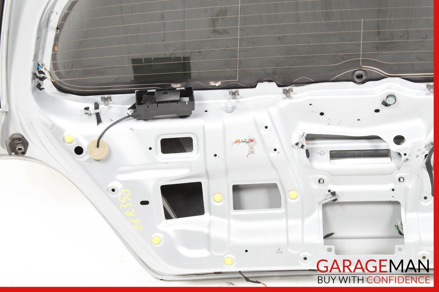06-09 Mercedes W251 R350 Trunk Lid Tailgate Hatch Shell Assembly Iridium Silver